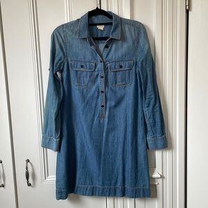 J Crew chambray dress - size 4